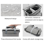 Baona BN-H001 Digital Camera Bag Casual Portable Camera Water-resistant Bag, Size:Medium(Black)