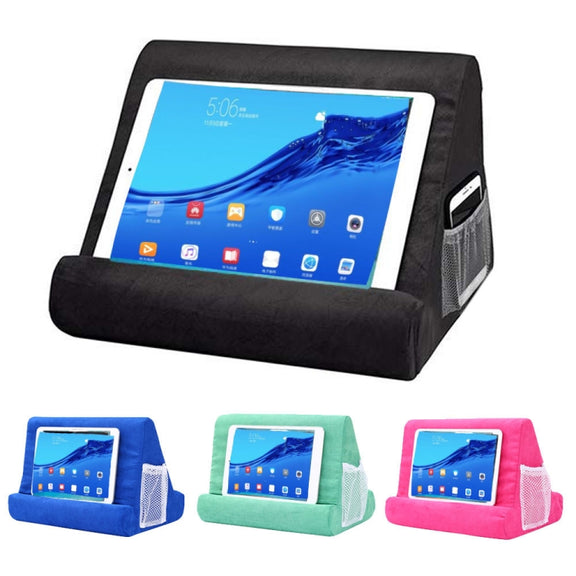 Laptop Holder Tablet Pillow Multifunction Laptop Cooling Pad Rest Cushion(Grey)