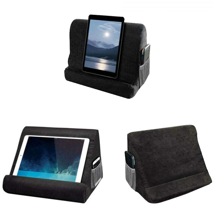 Laptop Holder Tablet Pillow Multifunction Laptop Cooling Pad Rest Cushion(Grey)