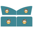 4 PCS / Set Car Window Magnet Sunshade Curtain Heat Insulation Sun Block(Hedgehog) - Sound & Heat Insulation Cotton by PMC TechLife | Online Shopping South Africa | PMC TechLife | Buy Now Pay Later Mobicred