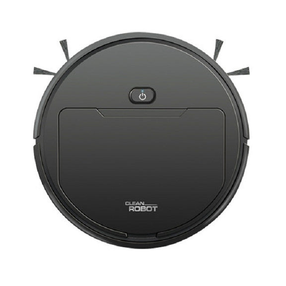 Multifunctional Smart Vacuum Cleaner Robot Toy Sweeper Automatic 3-In-1 Recharge Dry Wet Sweeping Vacuum Cleaner(Black)