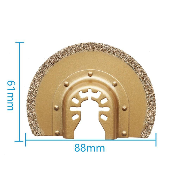 Multi-Purpose Treasure Accessories Power Tool Accessories Multi-Function Tool Blade Saw Blade Carbide Saw Blade, Style:Large Semicircular
