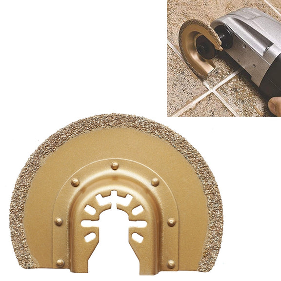 Multi-Purpose Treasure Accessories Power Tool Accessories Multi-Function Tool Blade Saw Blade Carbide Saw Blade, Style:Large Semicircular