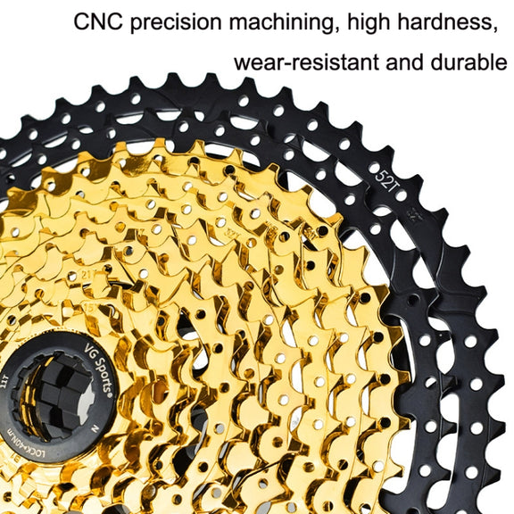 VG Sports Split Mountain Bike Lightweight Cassette Flywheel, Style:9 Speed 42T