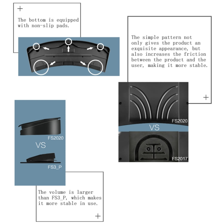 FS2020TU CF Foot Switch Foot Pedal Keyboard Control Mouse Game Combo Pedal(Mechanical Sound)