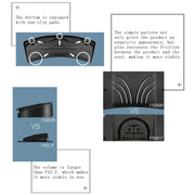FS2020TU CF Foot Switch Foot Pedal Keyboard Control Mouse Game Combo Pedal(Mechanical Sound)
