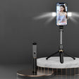 XT06S Live Beauty Bluetooth Tripod Selfie Stick(Black) - Selfie Sticks by PMC TechLife | Online Shopping South Africa | PMC TechLife | Buy Now Pay Later Mobicred