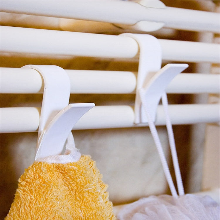 Towel Rail Hanging Bathroom Plastic Hook Rack