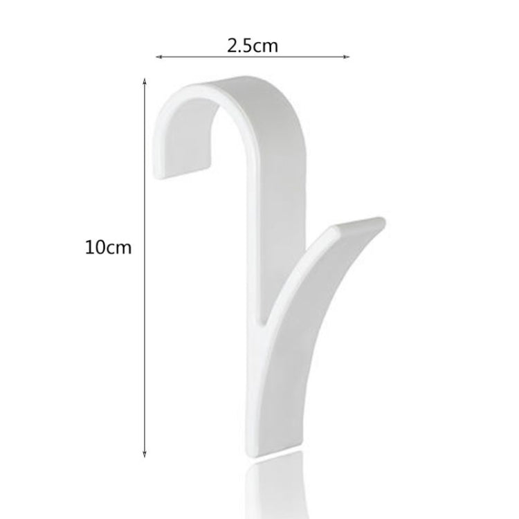 Towel Rail Hanging Bathroom Plastic Hook Rack