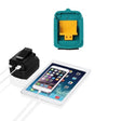 Battery USB Adapter Charging Converter for  MAKITA ADP05 18V 14.4V Lithium Battery(Blue) - Charger & Converter by PMC TechLife | Online Shopping South Africa | PMC TechLife | Buy Now Pay Later Mobicred