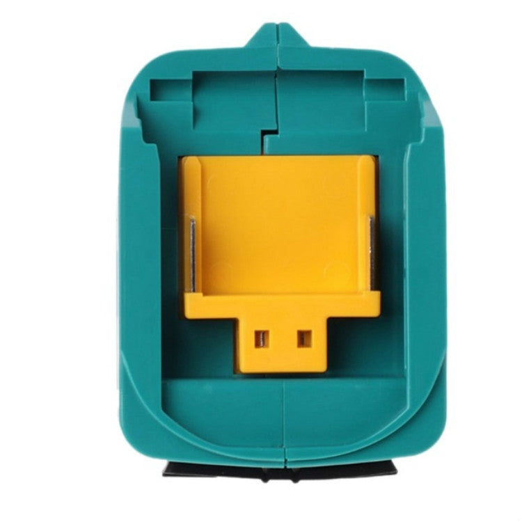 Battery USB Adapter Charging Converter for  MAKITA ADP05 18V 14.4V Lithium Battery(Blue)