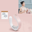 Intelligent Shoulder and Neck Massage Instrument PGG Cervical Spine Physiotherapy Massage Heating Multi-function Neck Protection Instrument, Style:With Patch(Pink) - free shipping - PMC TechLife - Order now!