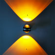 LED Up And Down Light Wall Light Double-Sided Crystal Aluminum Lights Upper Outlet, Power:2W(Yellow Light) - Wall Lamps by PMc TechLife | Online Shopping South Africa | PMc TechLife | Buy Now Pay Later Mobicred