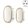 CACAZI A99 Home Smart Remote Control Doorbell Elderly Pager, Style:UK Plug(Golden) - Wireless Doorbell by CACAZI | Online Shopping South Africa | PMC TechLife