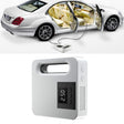 12V Car Air Pump Car Portable Tire Electric Pump, Style:Digital Version (White) - free shipping - PMC TechLife - Order now!