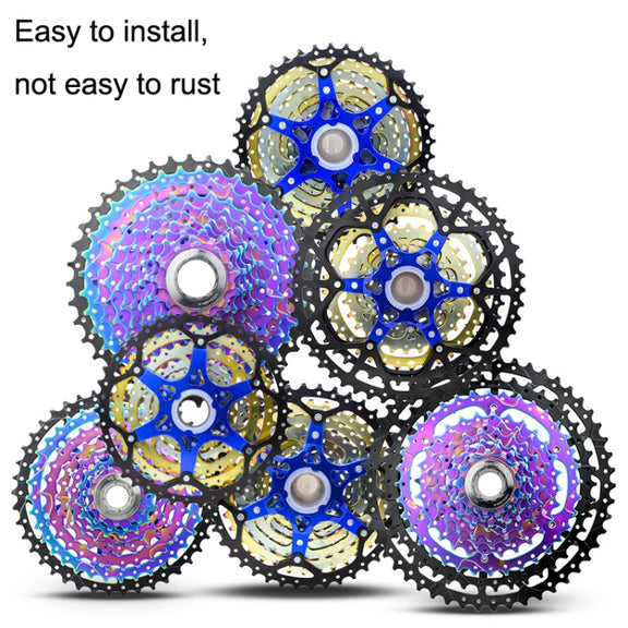 VG Sports Split Mountain Bike Lightweight Cassette Flywheel, Style:11 Speed 50T