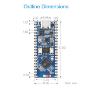 Waveshare ESP32-S3 Microcontroller 2.4 GHz Wi-Fi Development Board Dual-core Processor