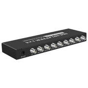 1 In 8 Out SD-SDI / HD-SDI / 3G-SDI Distribution Amplifier Video SDI Splitter(US Plug)