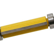 Double Bearing Trimming Knife Woodworking Milling Cutter, Style:1/4x1/2x25cm Yellow