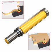 Double Bearing Trimming Knife Woodworking Milling Cutter, Style:1/4x1/2x25cm Yellow