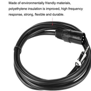 3.5mm To Caron Male Sound Card Microphone Audio Cable, Length:10m