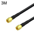 SMA Male To SMA Male RG58 Coaxial Adapter Cable, Cable Length:3m - Connectors by PMC TechLife | Online Shopping South Africa | PMC TechLife