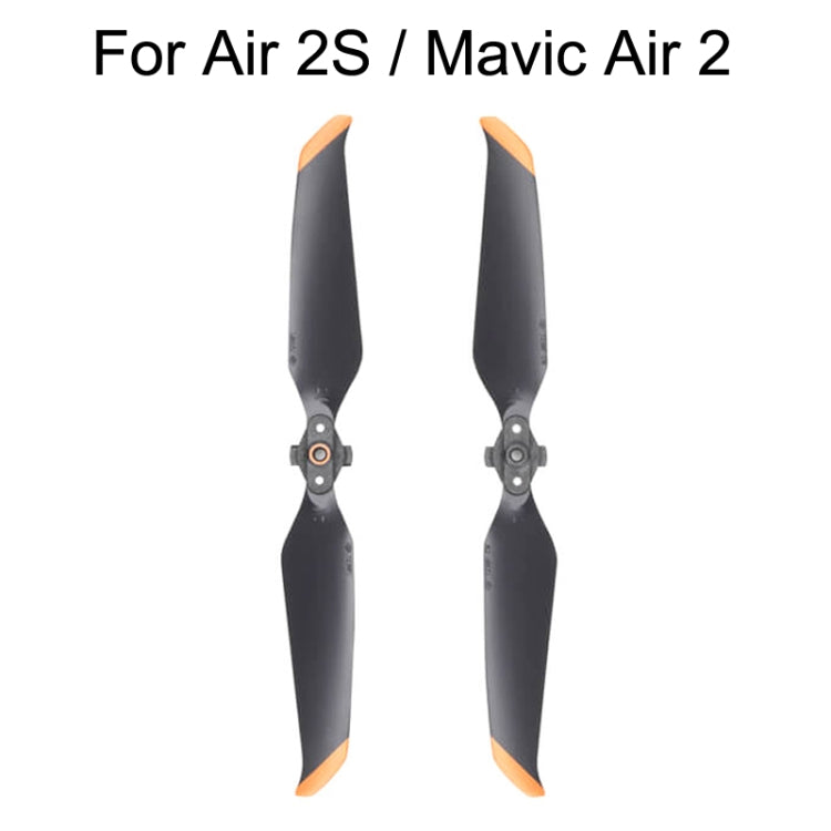 Original DJI Air 2S / Mavic Air 2 1 Pair Noise Reduction Propeller(Black)