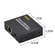 FJGEAR FJ-HKV50 HDMI+USB To KVM 1080P IP 50M Extender, Plug Type:EU Plug