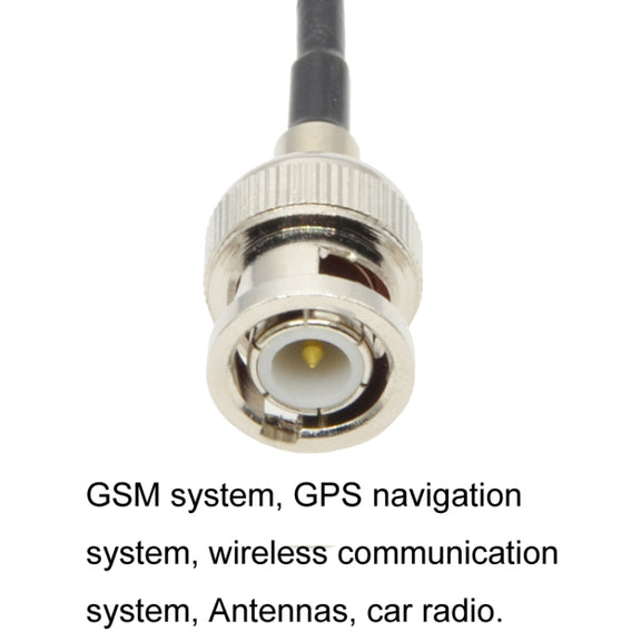 BNC Male To UHF Female RG58 Coaxial Adapter Cable, Cable Length:10m