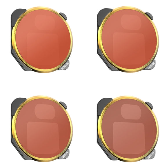 4 PCS / Set ND4 / PL+ND8 / PL+ND16 / PL+ND32 / PL Sunnylife M3-FI330 For Mavic 3 Filter