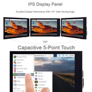 Waveshare 3.5inch 480x800 IPS Capacitive Touch LCD Display For Raspberry Pi ,HDMI Interface