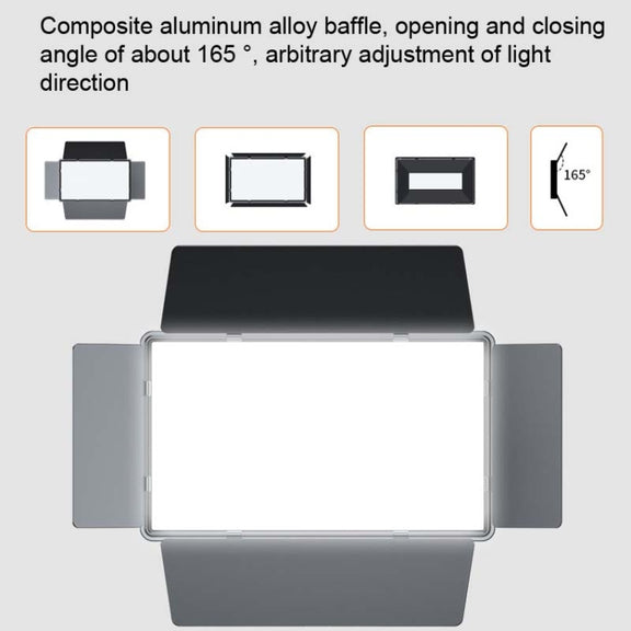 E900  55W  3000K-6500K Flat Panel Lights Live Broadcast Fill Light Regular Models