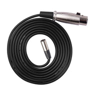 Xlrmini Caron Female To Mini Male Balancing Cable For 48V Sound Card Microphone Audio Cable, Length:3m
