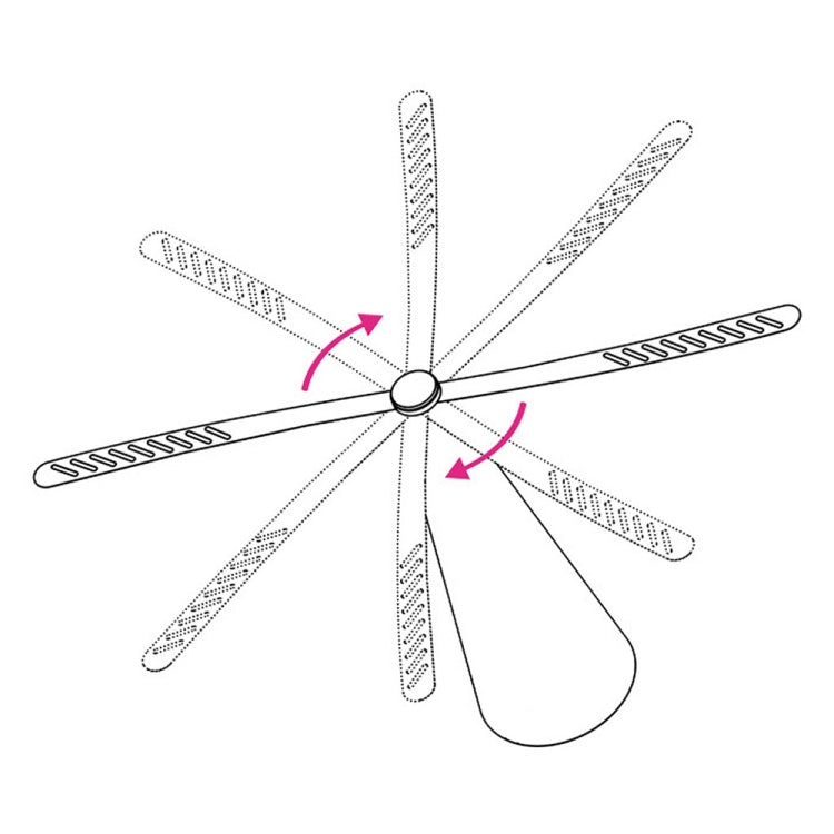 Multifunctional Fan Blade Automatic Fly Catcher Mosquito Repellent Fan, Size: 9x9x25cm(Black)