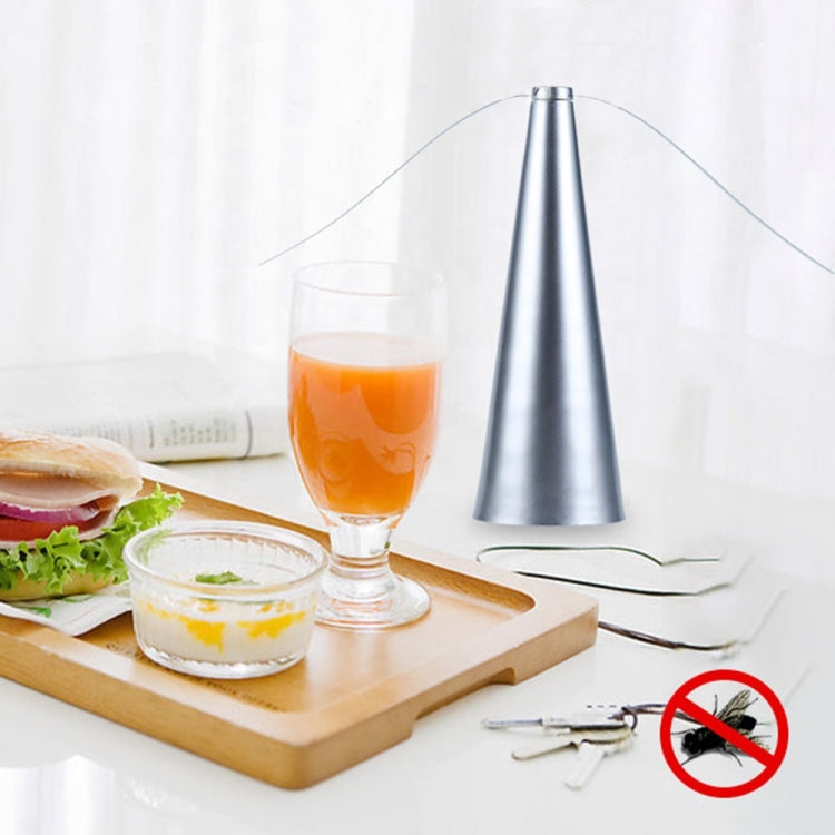 Multifunctional Fan Blade Automatic Fly Catcher Mosquito Repellent Fan, Size: 9x9x25cm(Black)