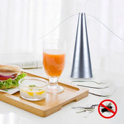 Multifunctional Fan Blade Automatic Fly Catcher Mosquito Repellent Fan, Size: 9x9x25cm(Black)