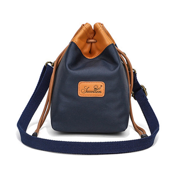 S.C.COTTON Camera Lens Protection Bag Liner Bag Water-resistant Camera Storage Bag, Size: M(Blue)