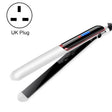 35W 2 In 1 Curling and Straightening Dual-use Electric Splin,Specification: UK Plug(White) - free shipping - PMC TechLife - Order now!