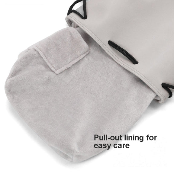 Baona Camera Bag Lens Drawstring Pouch, Size: Large(Black)