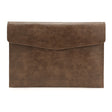 PU Leather Litchi Pattern Sleeve Case For 14 Inch Laptop, Style: Single Bag  (Dark Brown) - 14.1 inch by PMC TechLife | Online Shopping South Africa | PMC TechLife | Buy Now Pay Later Mobicred