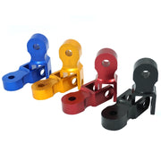 2 Pairs Shock Absorber Extender Height Extension for Motorcycle, Size: Large(Black)
