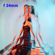 82mm Kaleidoscope Prism Foreground Blur Camera Glass Filter Lens