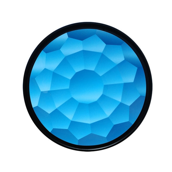 62mm Kaleidoscope Prism Foreground Blur Camera Glass Filter Lens