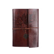 A6 PU Maple Retro Straps Handbook Loose-leaf Notebook(Coffee) - Notebooks by PMc TechLife | Online Shopping South Africa | PMc TechLife | Buy Now Pay Later Mobicred