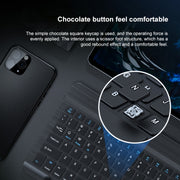YS-001 9.7-10.1 Inch Tablets Phones Universal Mini Wireless Bluetooth Keyboard, Style:Only Keypad(Black)