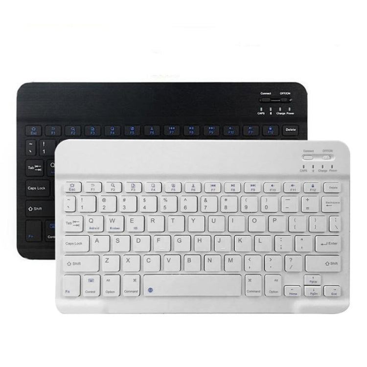 YS-001 9.7-10.1 Inch Tablets Phones Universal Mini Wireless Bluetooth Keyboard, Style:Only Keypad(White)
