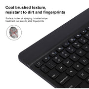 YS-001 9.7-10.1 Inch Tablets Phones Universal Mini Wireless Bluetooth Keyboard, Style:with Bluetooth Mouse(White)