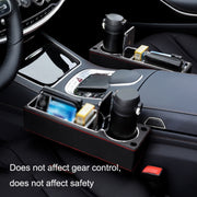 SUSISUN SNH010 Car Seat Gap Storage Box, Style:Co-driver(Apricot)