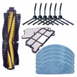 For ILIFE V7/V7S/V7S Pro Sweeper Accessories Filter Roll Brush Side Brush Mop Set - For ILIFE Accessories by PMC TechLife | Online Shopping South Africa | PMC TechLife | Buy Now Pay Later Mobicred