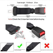 2 PCS Child And Pregnant Woman Car Seat Belt Extender, Length:36cm(Gray)